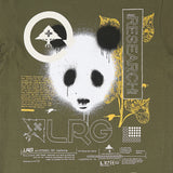 PANDA PAINT TEE - MILTARY GREEN