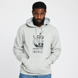 PCE SIGN PULLOVER HOODIE - ATHLETIC GRAY
