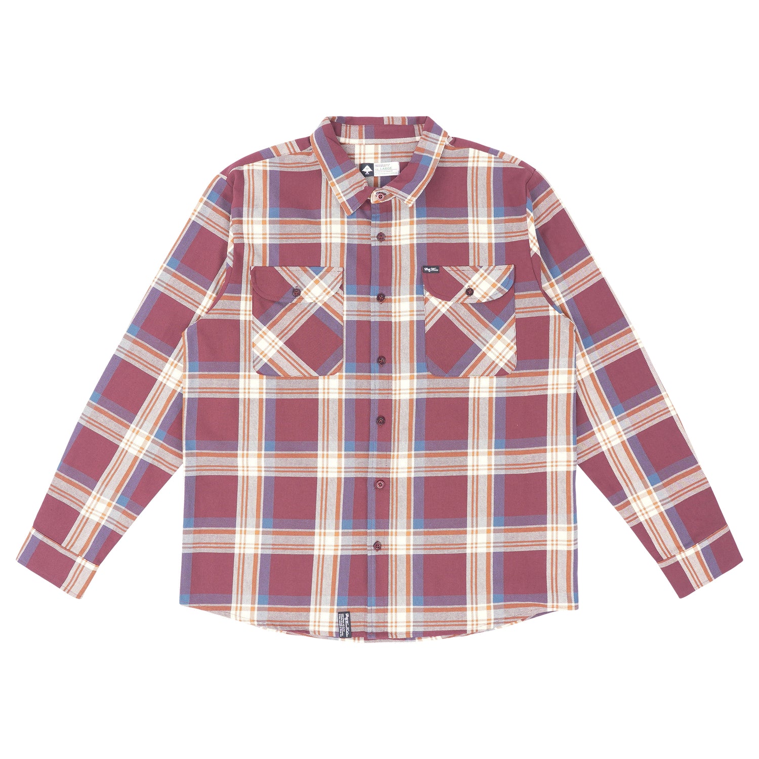 FLOOD ZONE BRUSHED FLANNEL - COCOA