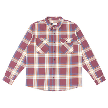 FLOOD ZONE BRUSHED FLANNEL - COCOA