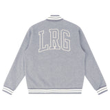 VARSITY FLEECE BOMBER - ATHLETIC HEATHER