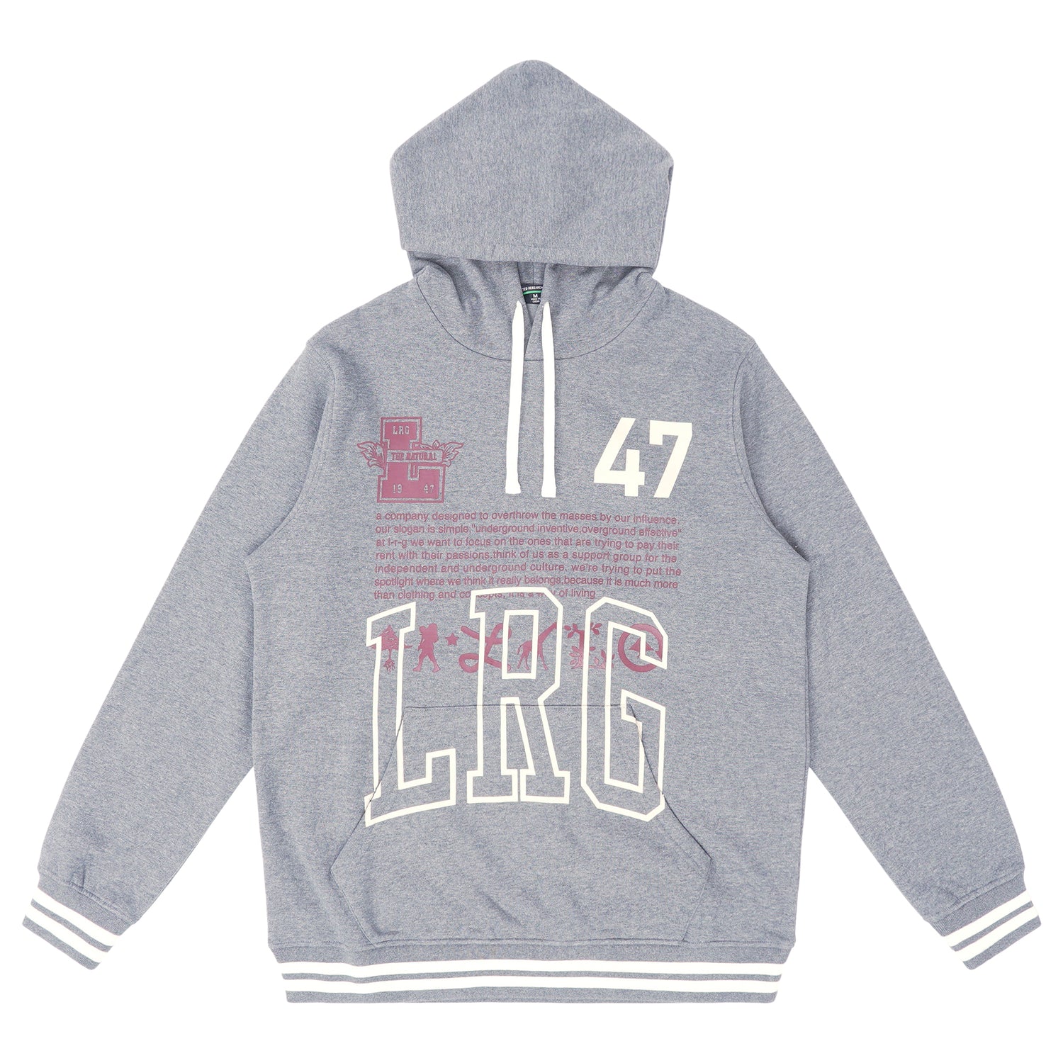 PERFECT PRACTICE FLEECE POH - ATHLETIC HEATHER