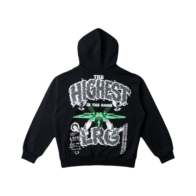 FLY HIGH HOODY - BLACK