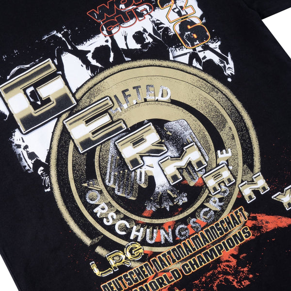 GERMANY GRAPHIC TEE - BLACK