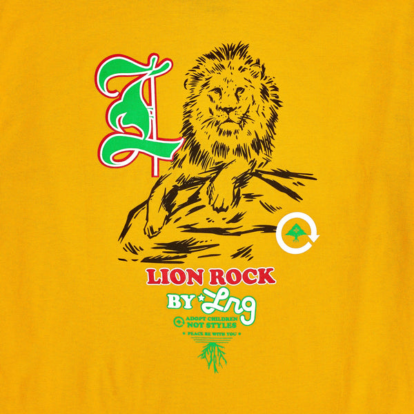 CYCLE ROCK STYLE TEE - GOLD
