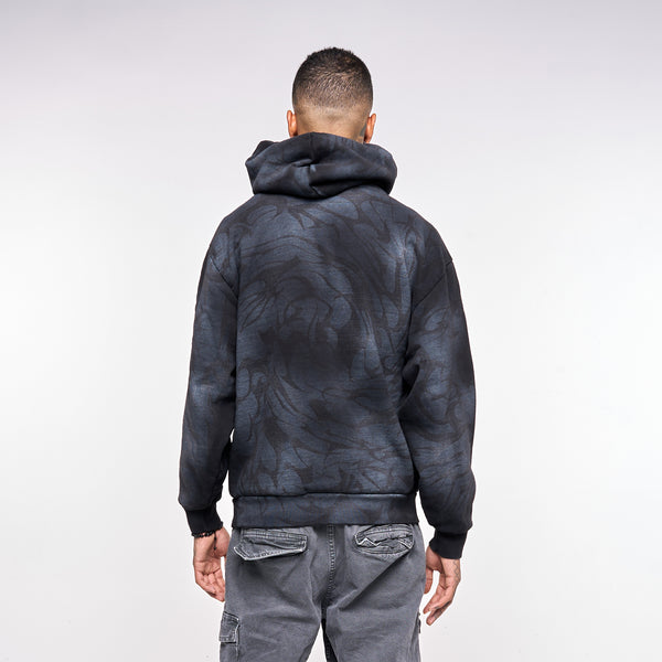 DIST0RT HOODIE - BLACK