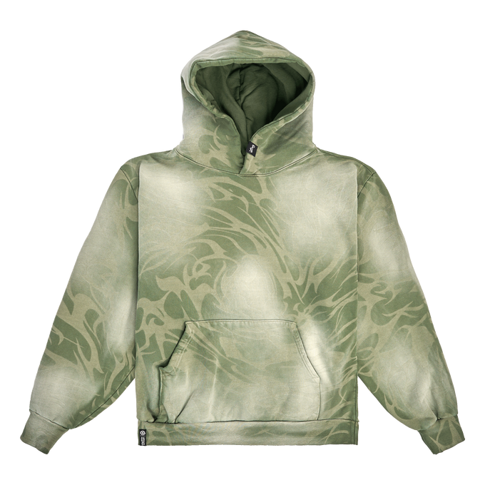 DIST0RT HOODIE - GREEN