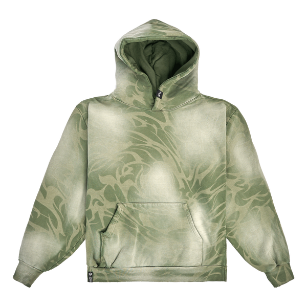 DIST0RT HOODIE - GREEN