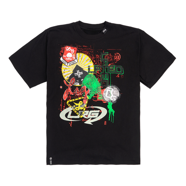 MASHUP TEE - BLACK
