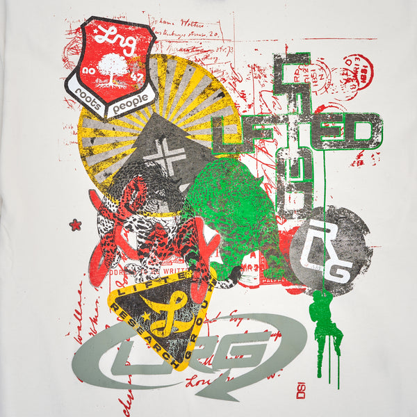 MASHUP TEE - WHITE