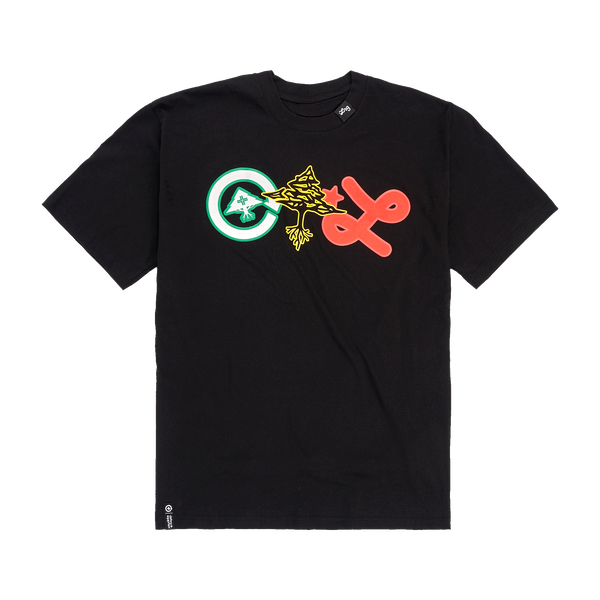 RASTA TEE - BLACK
