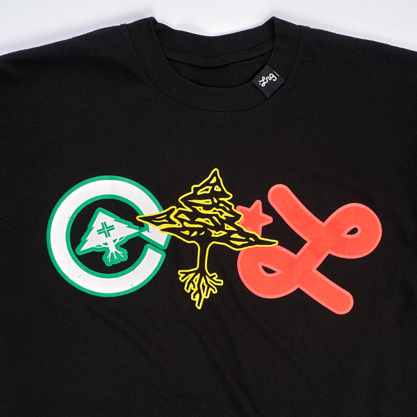 RASTA TEE - BLACK
