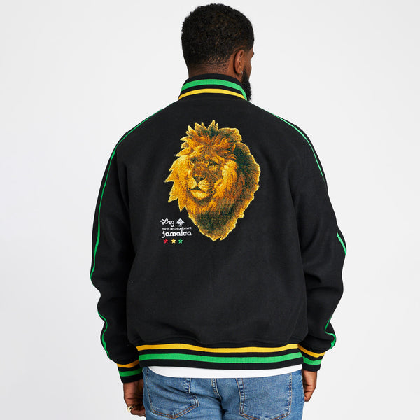 THE LION KING WOOL JACKET - BLACK