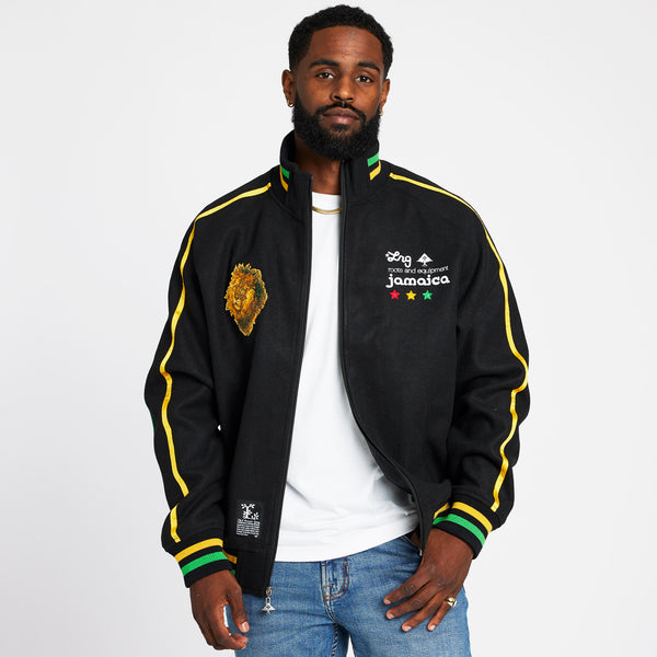 THE LION KING WOOL JACKET - BLACK