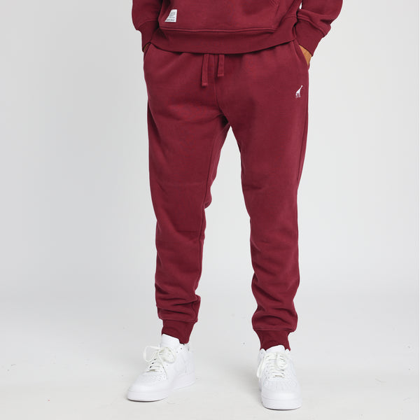 47 JOGGER SWEATPANTS - BURGUNDY