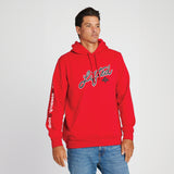 EXPLORE MAKERS PULLOVER HOODIE - RED