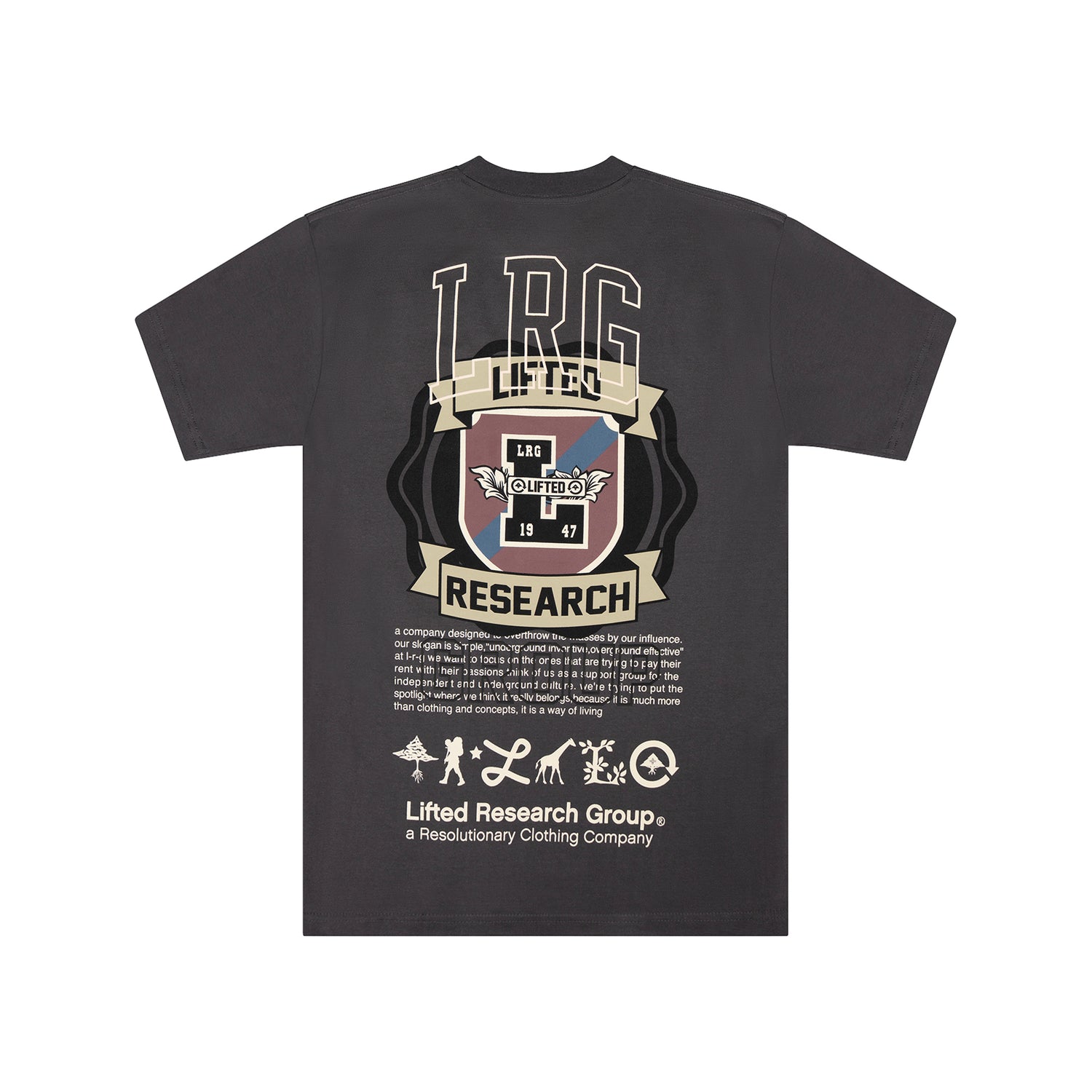 LRG IVY ALMA MATER - CHARCOAL