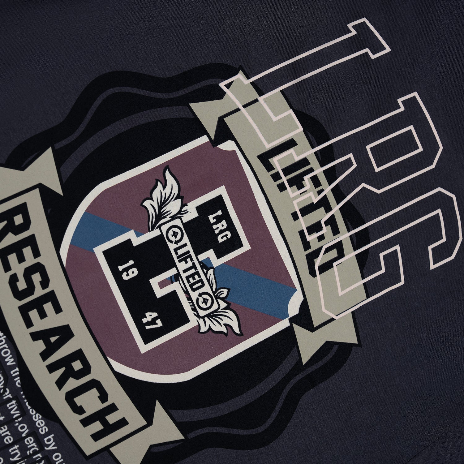 LRG IVY ALMA MATER - CHARCOAL