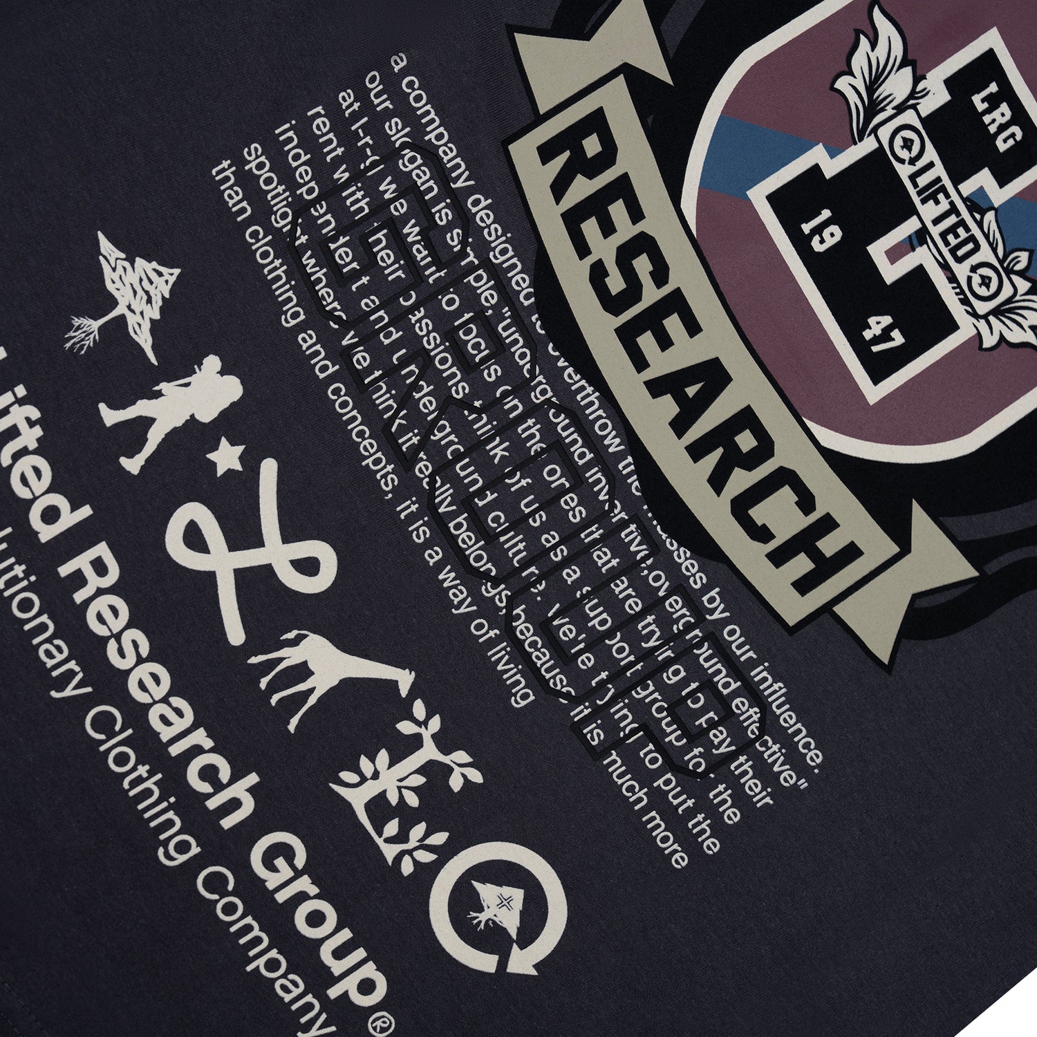 LRG IVY ALMA MATER - CHARCOAL