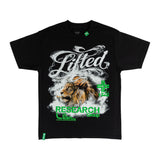 LIFTED ABOVE THE CLOUDS TEE - BLACK