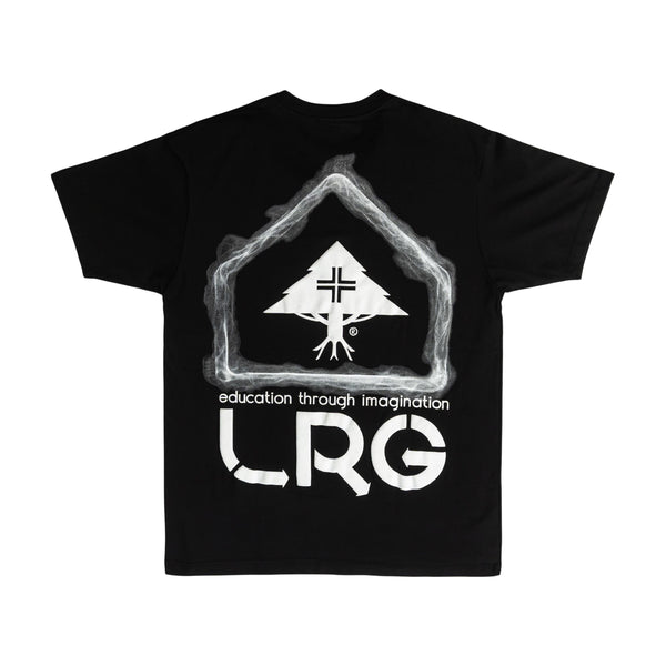 LIFTED ABOVE THE CLOUDS TEE - BLACK