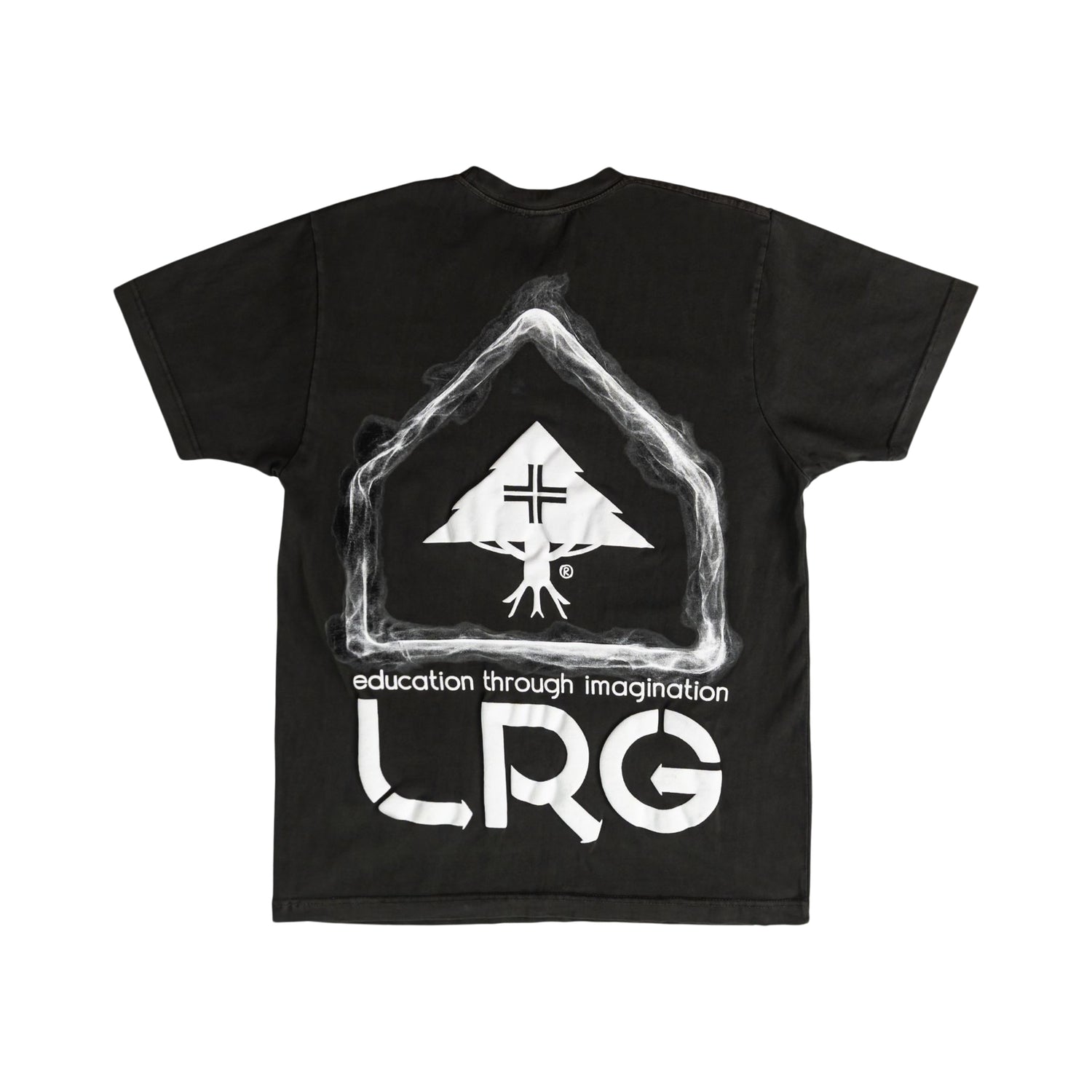 LIFTED ABOVE THE CLOUDS TEE - PIGMENT BLACK