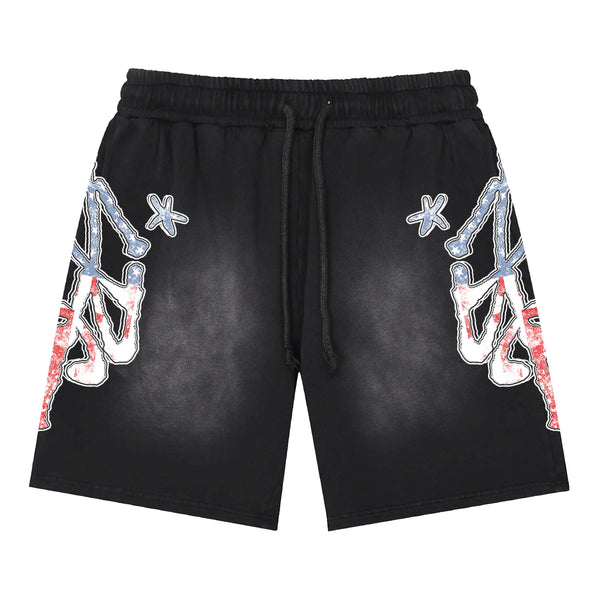 ONE NATION SHORTS - BLACK