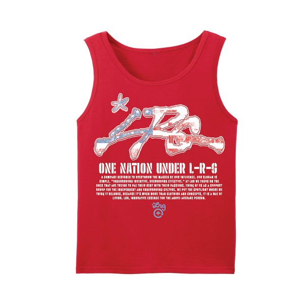 ONE NATION TANK - RED