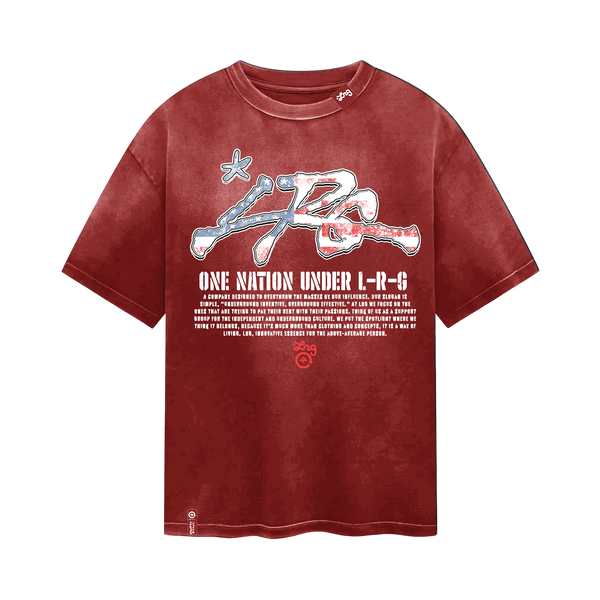 ONE NATION TEE - RED