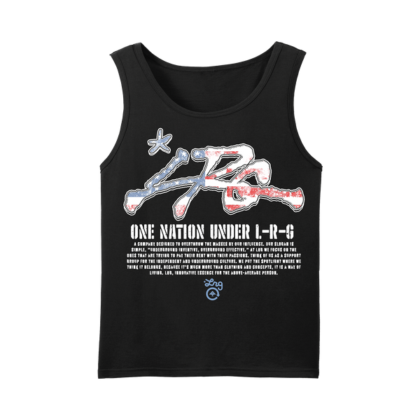 ONE NATION TANK - BLACK
