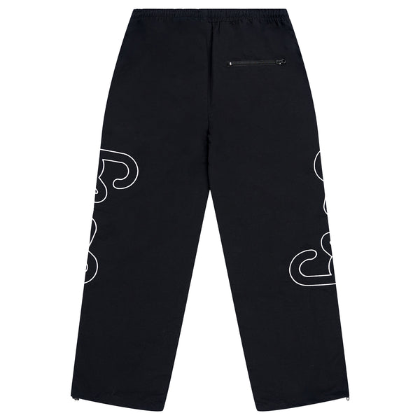 WESTERN CLASSIC NYLON PANT - Black