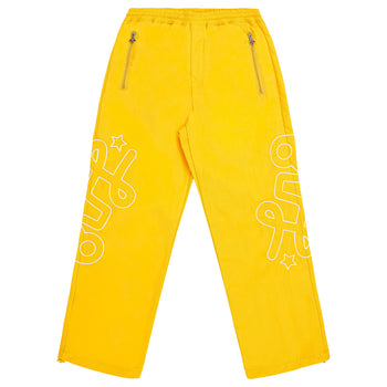 WESTERN CLASSIC NYLON PANT - Gold