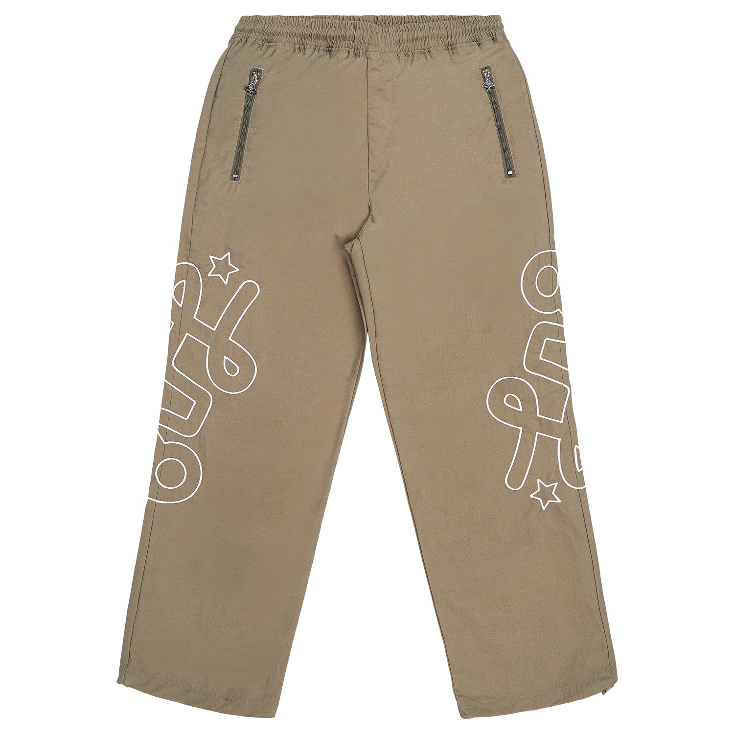 WESTERN CLASSIC NYLON PANT - Olive