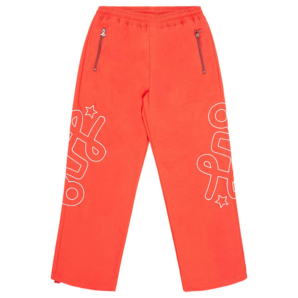 WESTERN CLASSIC NYLON PANT - Red
