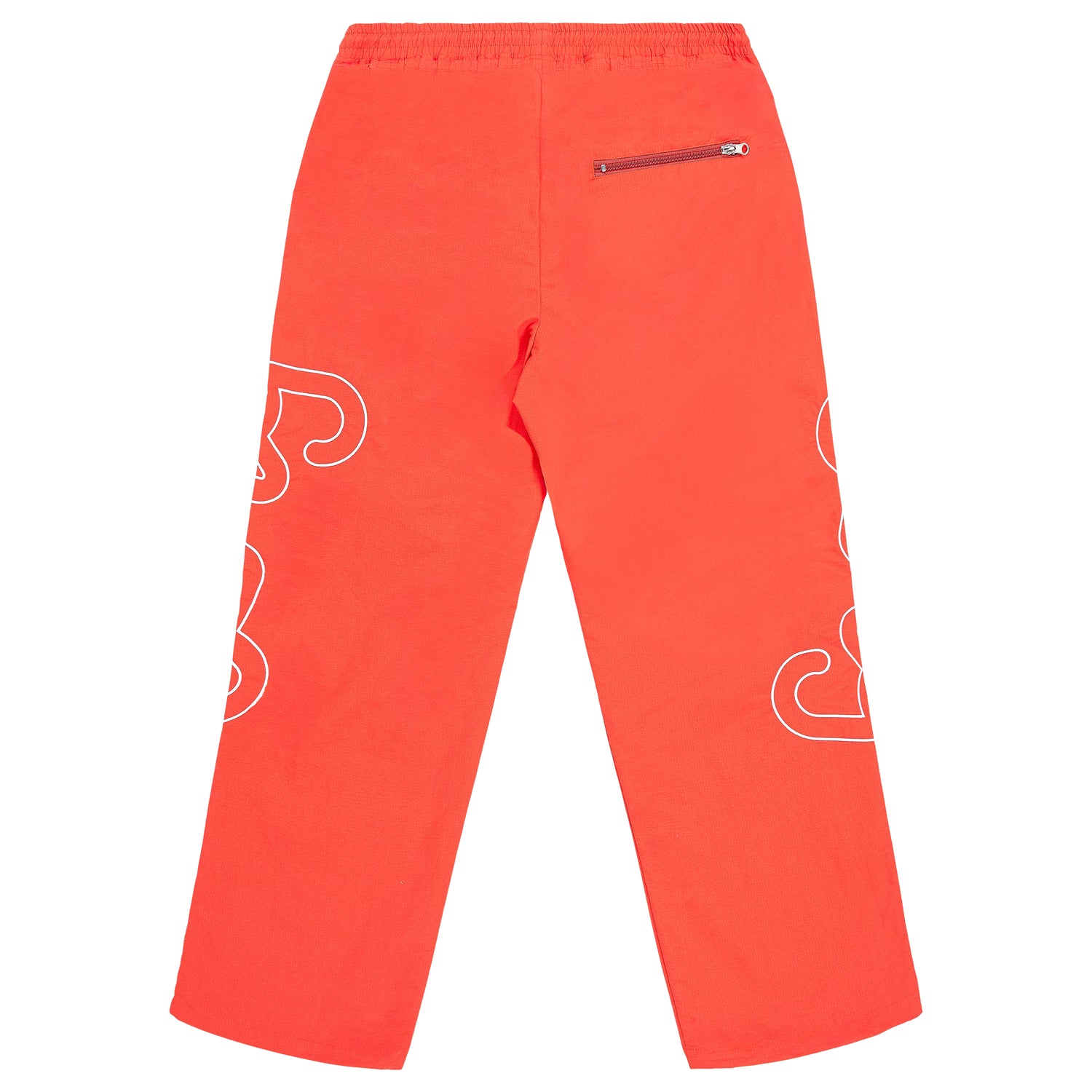 WESTERN CLASSIC NYLON PANT - Red