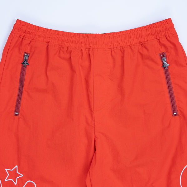 WESTERN CLASSIC NYLON PANT - Red
