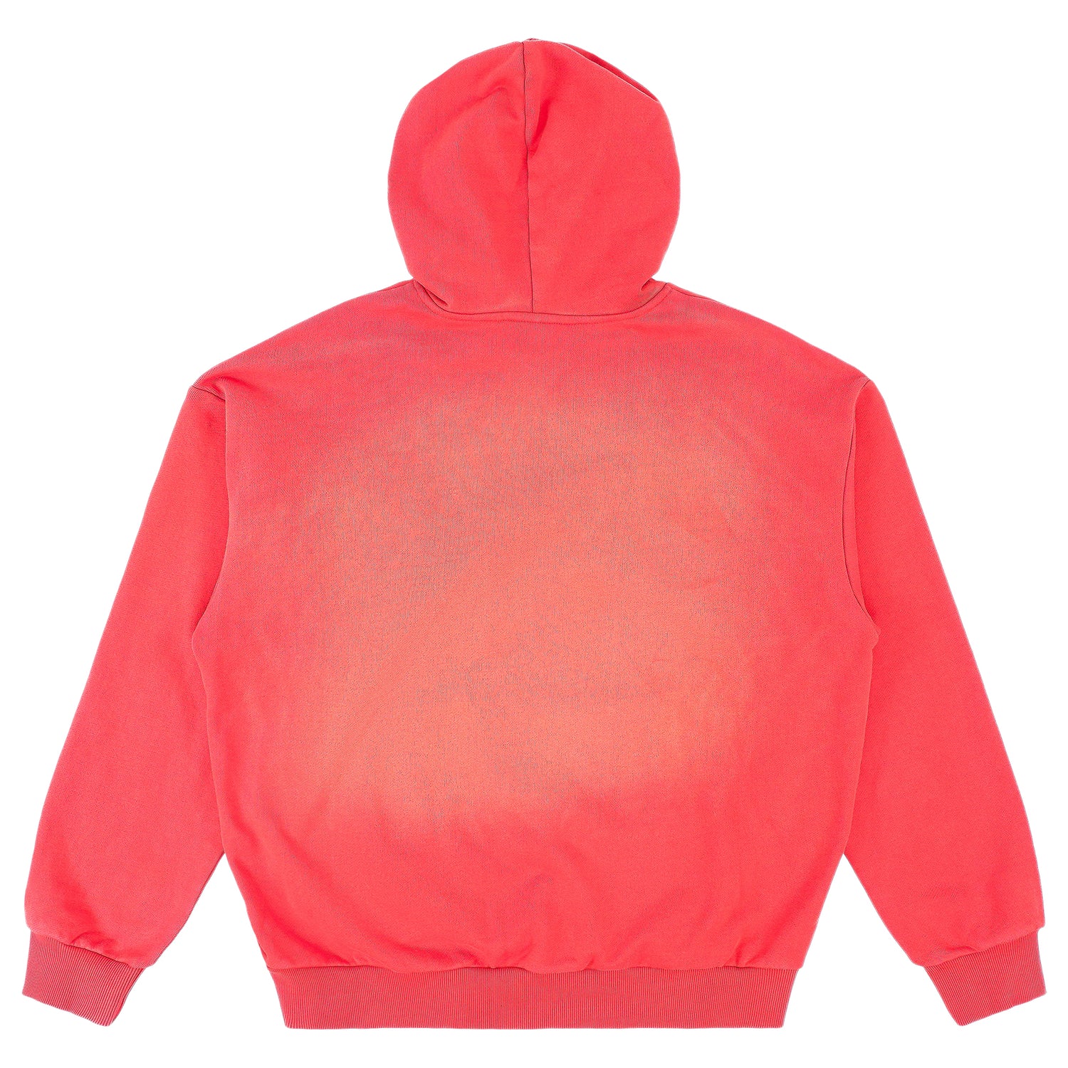 LION ROCK HOODIE - Red Wash