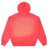 LION ROCK HOODIE - Red Wash