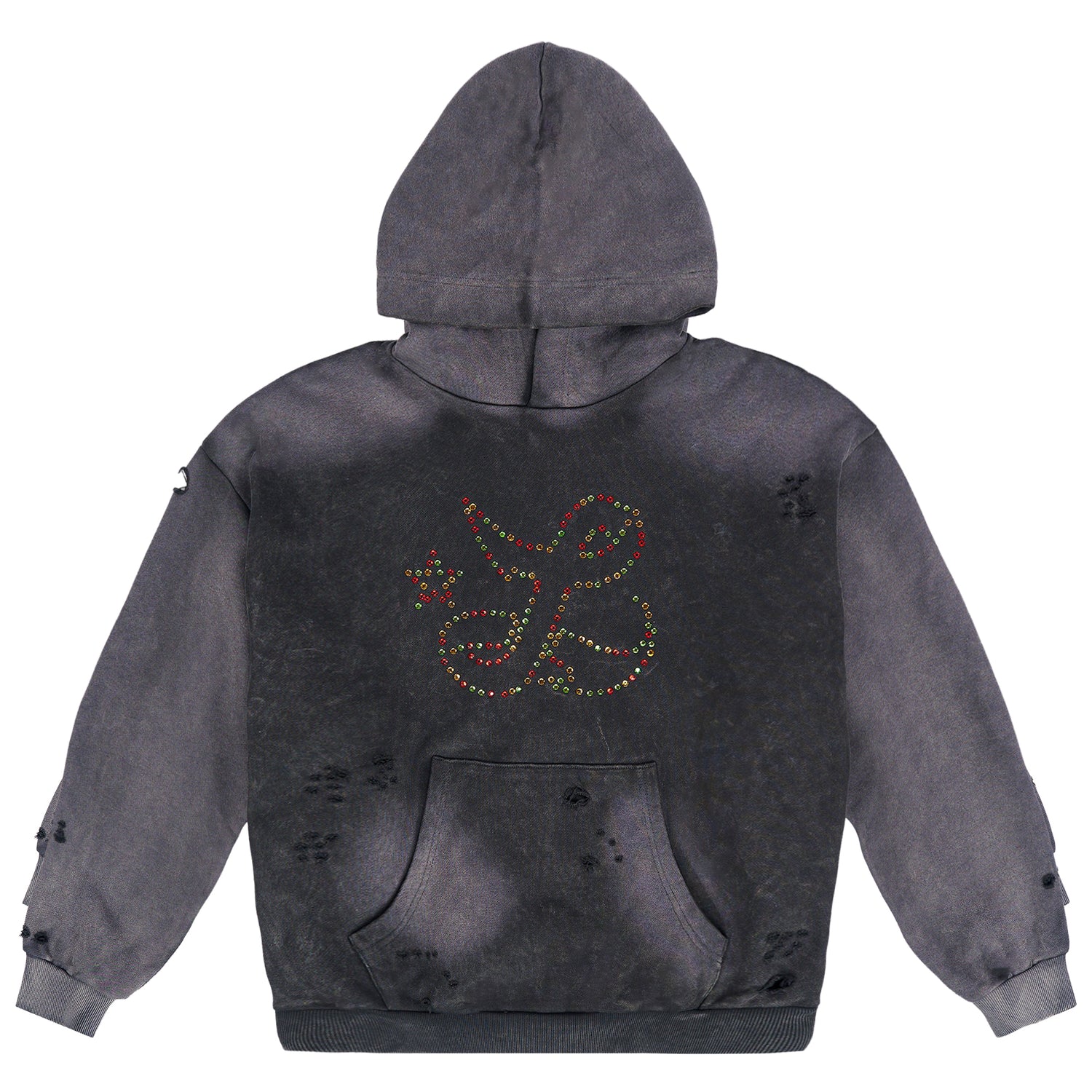 SHINE ON HOODIE - Vintage Black