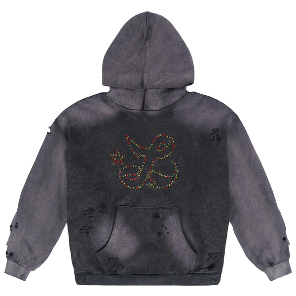 SHINE ON HOODIE - Vintage Black