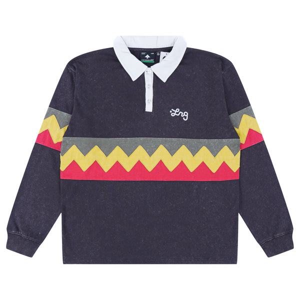 ZIG ZAG RUGBY Vintage Black | LRG Clothing