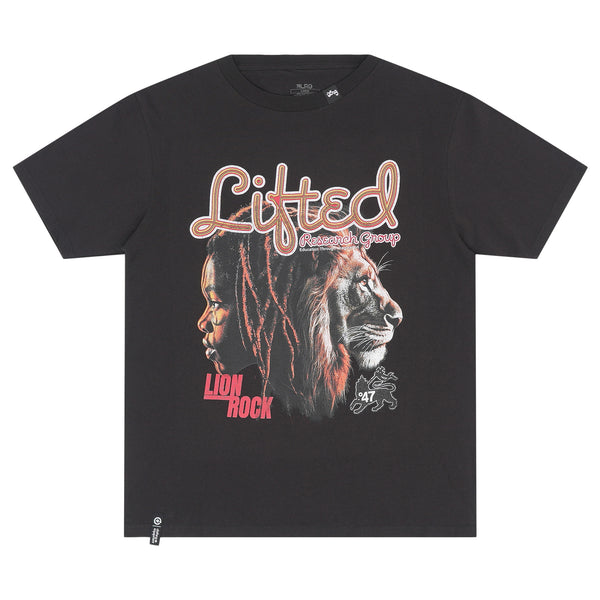 LION ROCK TEE Black | LRG Clothing
