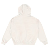 GOLDEN LEONE ZIP HOODIE - Bone White