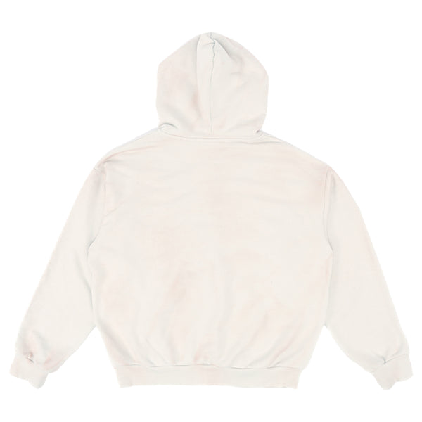 GOLDEN LEONE ZIP HOODIE - Bone White