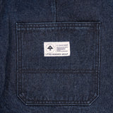 CHECKERBOARD DENIM SHORTS - Black Wash