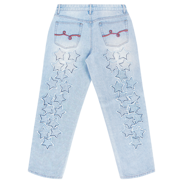 STAR POWER JEANS - Light Indigo