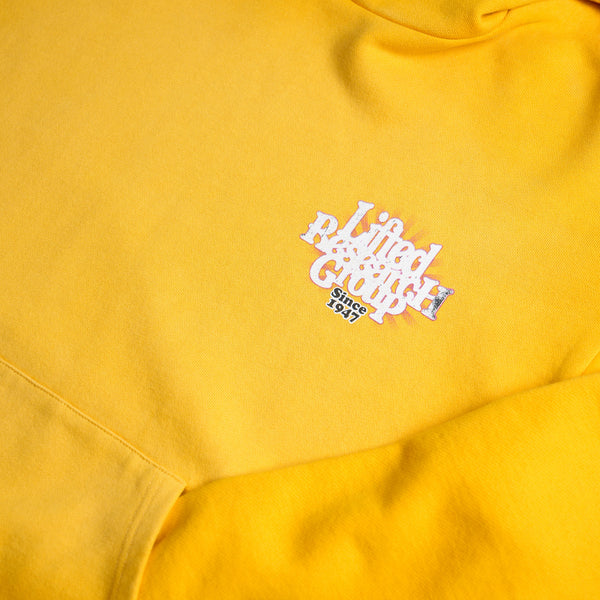 PINK ROOTS HOODIE - Vintage Gold