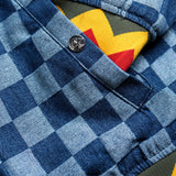 TRENCHTOWN REVERSIBLE BOMBER - MILITARY GREEN