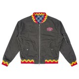 TRENCHTOWN REVERSIBLE BOMBER - MILITARY GREEN