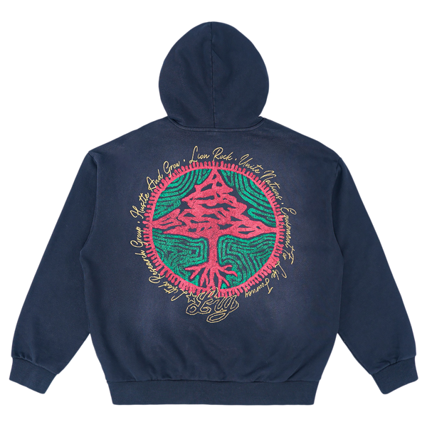 LRG TRIBE HOODIE - Black Wash